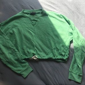 Green sweatshirt
